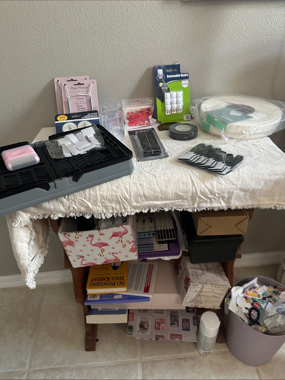 Assorted Craft and Organization Supplies - NWT